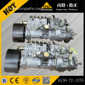 D65E-12 6D125E-2A-45 enjeksiyon pompası grubu 6150-72-1370 komatsu yedek parça